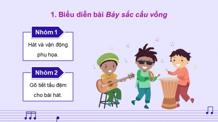 Giáo án điện tử Âm nhạc 9 kết nối Tiết 8: Vận dụng – Sáng tạo