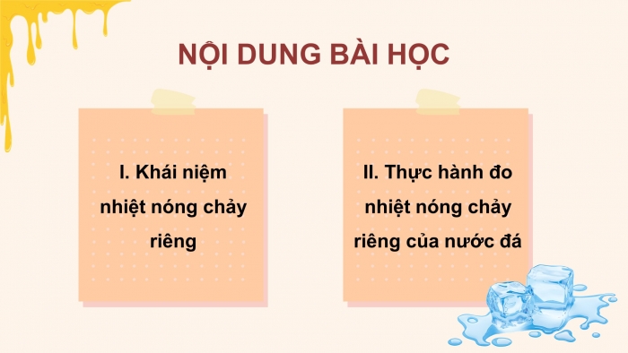 Giáo án điện tử Vật lí 12 kết nối Bài 5: Nhiệt nóng chảy riêng