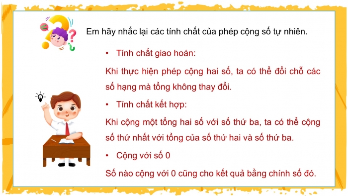 Giáo án PPT dạy thêm Toán 5 Cánh diều bài 2: Ôn tập về các phép tính với số tự nhiên