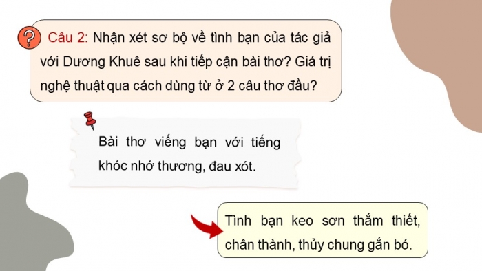 Giáo án PPT dạy thêm Ngữ văn 9 Cánh diều bài 1: Khóc Dương Khuê (Nguyễn Khuyến) (bổ sung)