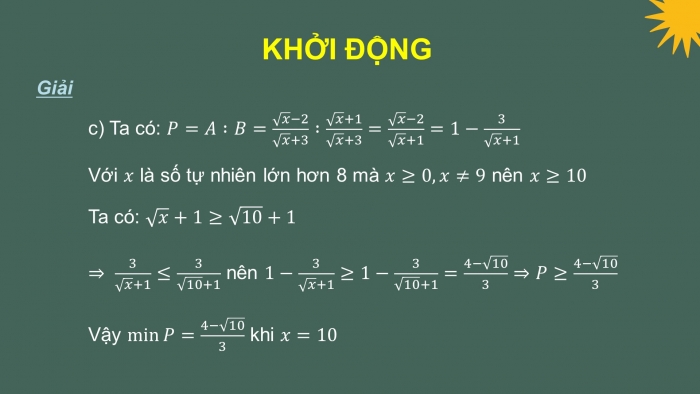 Giáo án PPT dạy thêm Toán 9 Kết nối bài tập cuối chương III