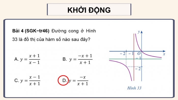 Giáo án điện tử Toán 12 cánh diều Bài tập cuối chương I