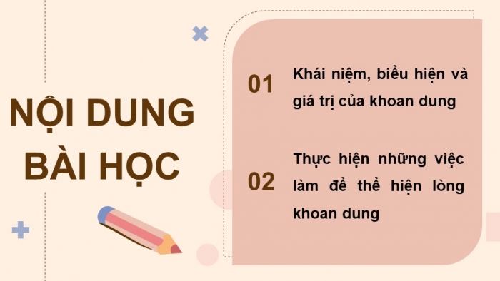 Giáo án điện tử Công dân 9 cánh diều Bài 2: Khoan dung