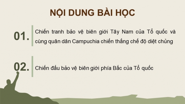 Giáo án điện tử Quốc phòng an ninh 12 kết nối Bài 1: Bảo vệ Tổ quốc Việt Nam xã hội chủ nghĩa sau năm 1975