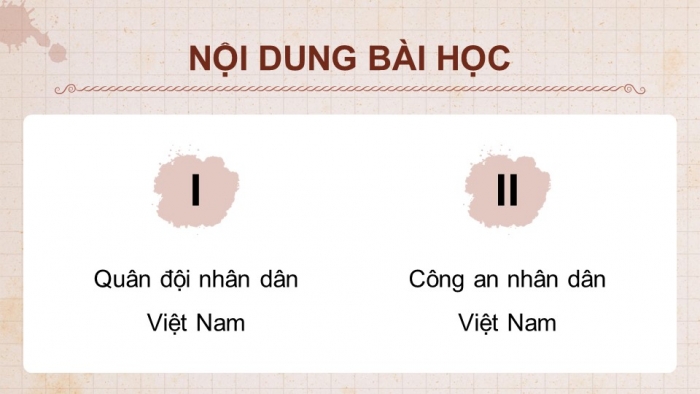 Giáo án điện tử Quốc phòng an ninh 12 kết nối Bài 2: Tổ chức Quân đội nhân dân Việt Nam và Công an nhân dân Việt Nam