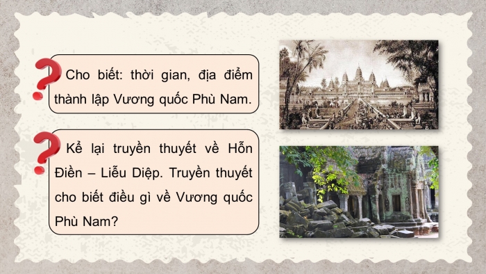 Giáo án điện tử Lịch sử và Địa lí 5 kết nối Bài 6: Vương quốc Phù Nam