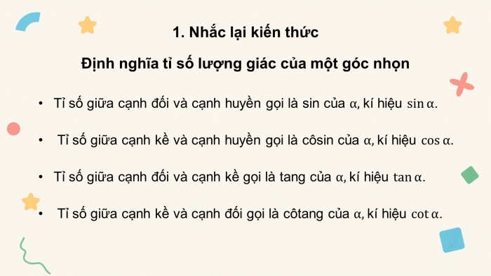 Giáo án điện tử Toán 9 kết nối Chương 4 Luyện tập chung