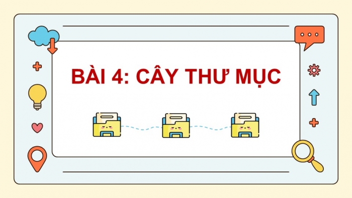 Giáo án điện tử Tin học 5 kết nối Bài 4: Cây thư mục