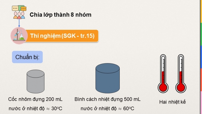 Giáo án điện tử Vật lí 12 kết nối Bài 3: Nhiệt độ. Thang nhiệt độ – nhiệt kế