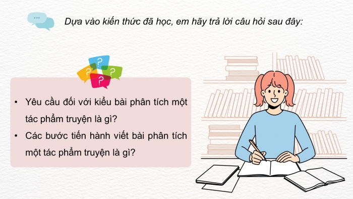 Giáo án PPT dạy thêm Ngữ văn 9 Cánh diều bài 4: Phân tích một tác phẩm truyện