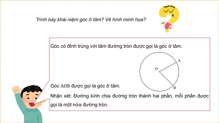 Giáo án PPT dạy thêm Toán 9 Cánh diều Bài 4: Góc ở tâm. Góc nội tiếp