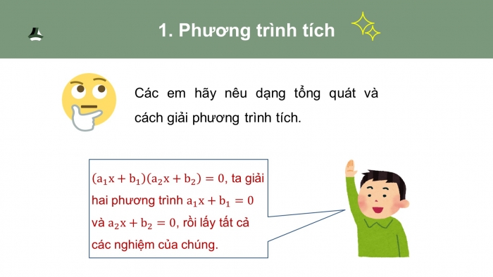 Giáo án PPT dạy thêm Toán 9 Chân trời bài 1: Phương trình quy về phương trình bậc nhất một ẩn