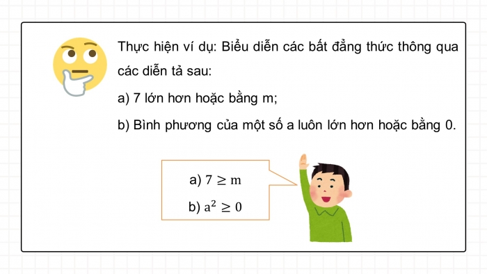 Giáo án PPT dạy thêm Toán 9 Chân trời bài 1: Bất đẳng thức