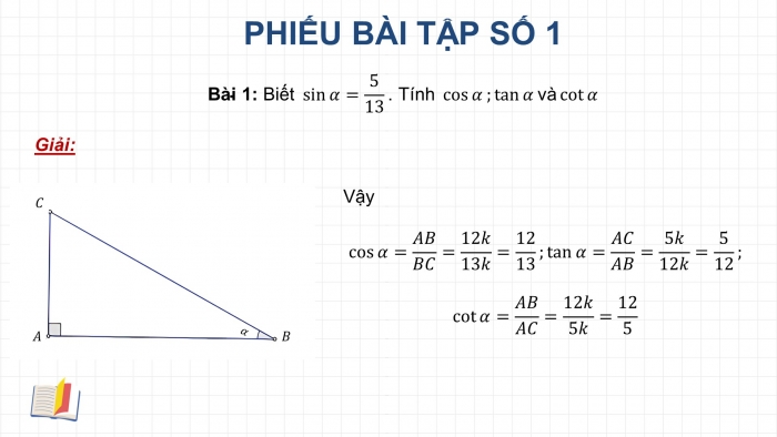 Giáo án PPT dạy thêm Toán 9 Chân trời bài tập cuối chương 4