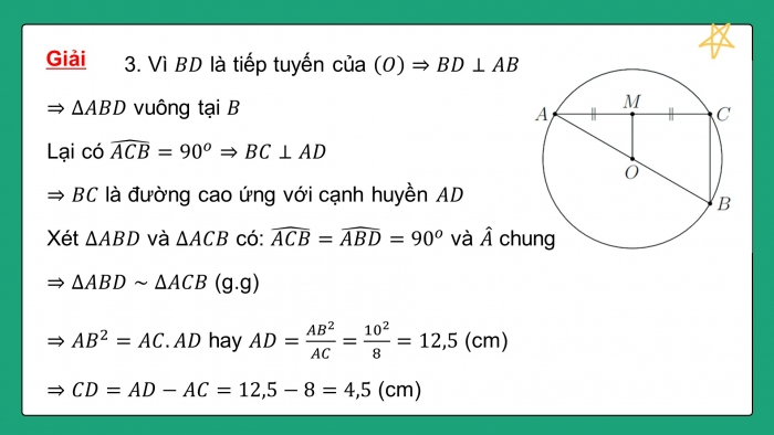 Giáo án PPT dạy thêm Toán 9 Kết nối bài tập cuối chương V