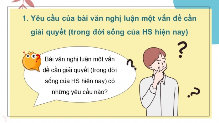 Giáo án PPT dạy thêm Ngữ văn 9 Kết nối bài 3: Viết bài văn nghị luận về một vấn đề cần giải quyết (trong đời sống của học sinh hiện nay)