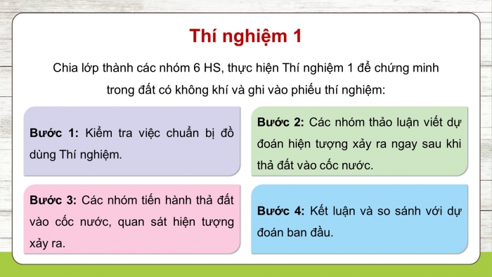 Giáo án điện tử Khoa học 5 kết nối Bài 1: Thành phần và vai trò của đất đối với cây trồng