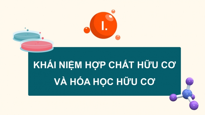 Giáo án điện tử KHTN 9 kết nối - Phân môn Hoá học Bài 22: Giới thiệu về hợp chất hữu cơ