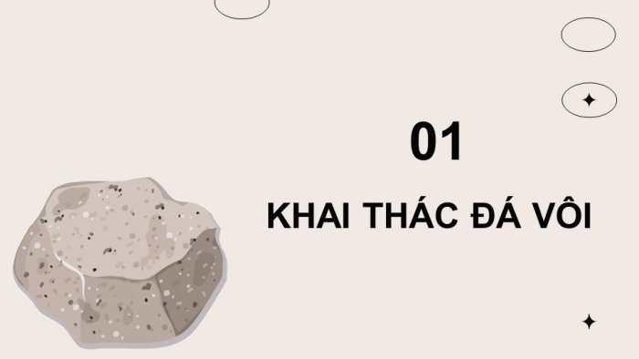 Giáo án điện tử KHTN 9 kết nối - Phân môn Hoá học Bài 34: Khai thác đá vôi. Công nghiệp silicate