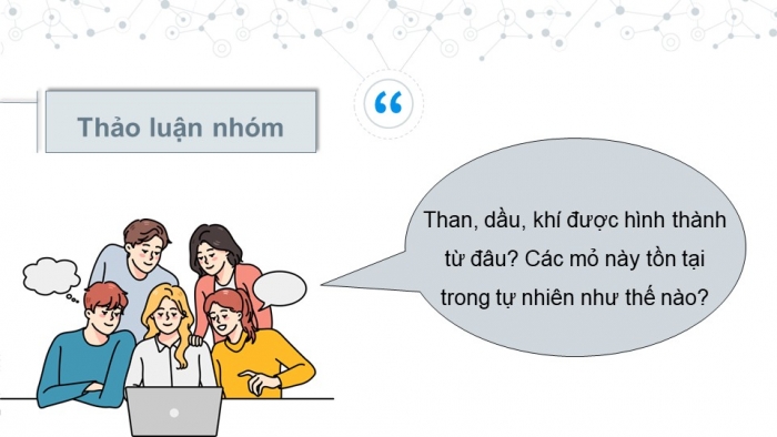 Giáo án điện tử KHTN 9 kết nối - Phân môn Hoá học Bài 35: Khai thác nhiên liệu hoá thạch. Nguồn carbon. Chu trình carbon và sự ấm lên toàn cầu