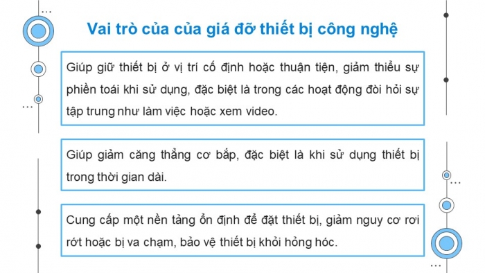 Giáo án điện tử Mĩ thuật 9 kết nối Bài 4: Thiết kế giá đỡ thiết bị công nghệ