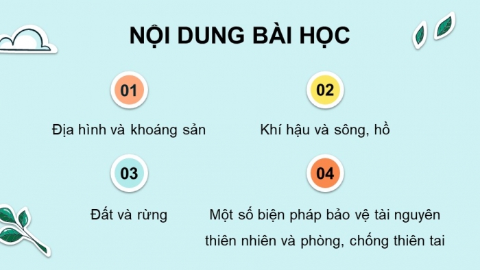 Giáo án điện tử Lịch sử và Địa lí 5 kết nối Bài 2: Thiên nhiên Việt Nam