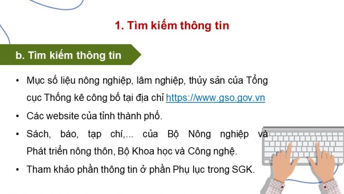 Giáo án điện tử Địa lí 9 chân trời Bài 5: Thực hành Viết báo cáo về một số mô hình sản xuất nông nghiệp có hiệu quả