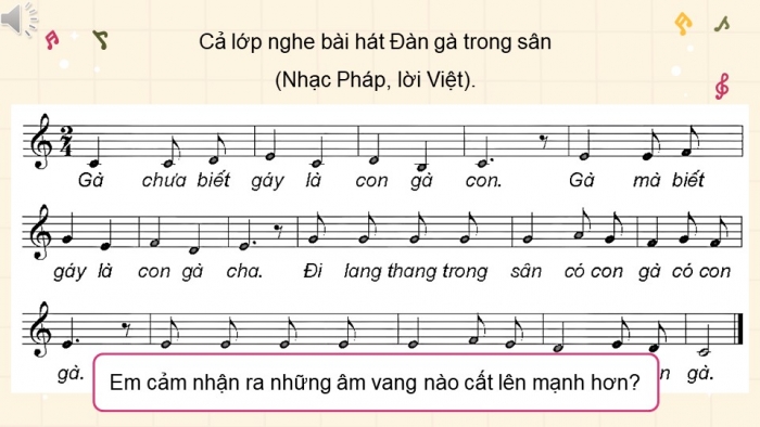 Giáo án điện tử Âm nhạc 5 kết nối Tiết 1: Lí thuyết âm nhạc Trọng âm, phách, vạch nhịp, ô nhịp; Đọc nhạc Bài số 1