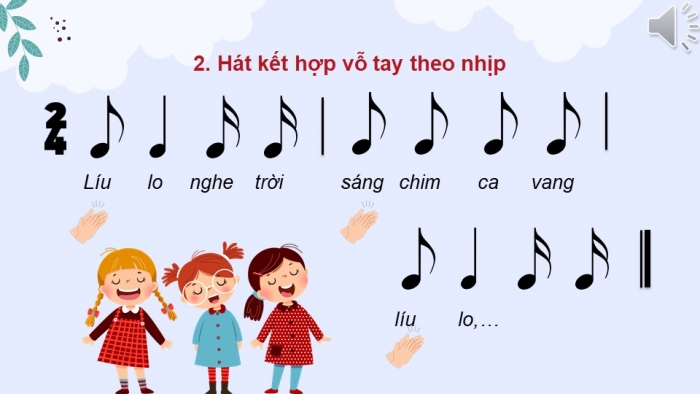 Giáo án điện tử Âm nhạc 5 kết nối Tiết 3: Ôn bài hát Chim sơn ca, Thường thức âm nhạc Một số hình thức biểu diễn nhạc cụ