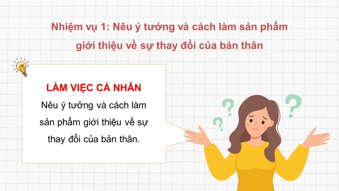 Giáo án điện tử Hoạt động trải nghiệm 5 chân trời bản 1 Chủ đề 1 Tuần 4