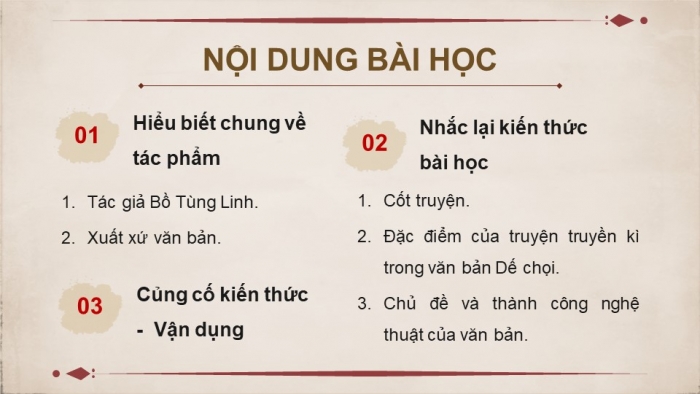 Giáo án PPT dạy thêm Ngữ văn 9 Kết nối bài 1: Dế chọi (Bồ Tùng Linh)