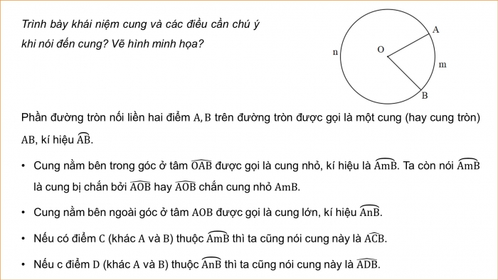 Giáo án PPT dạy thêm Toán 9 Cánh diều Bài 4: Góc ở tâm. Góc nội tiếp