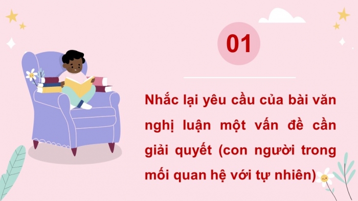 Giáo án PPT dạy thêm Ngữ văn 9 Kết nối bài 1: Viết bài văn nghị luận về một vấn đề cần giải quyết (con người trong mối quan hệ với tự nhiên)