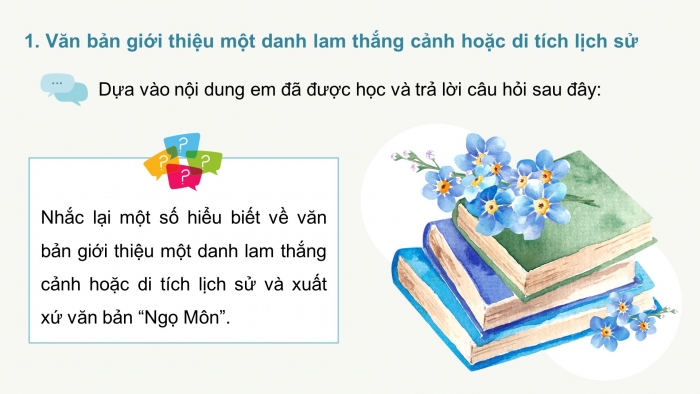 Giáo án PPT dạy thêm Ngữ văn 9 Chân trời bài 3: Ngọ Môn (Theo Lê Đình Phúc)