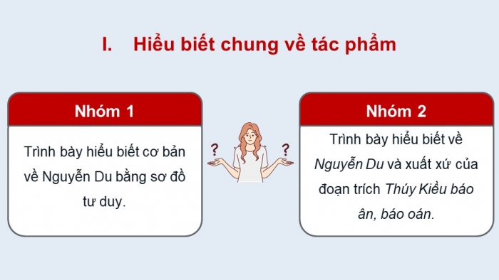 Giáo án PPT dạy thêm Ngữ văn 9 Chân trời bài 5: Thúy Kiều báo ân, báo oán (Nguyễn Du)