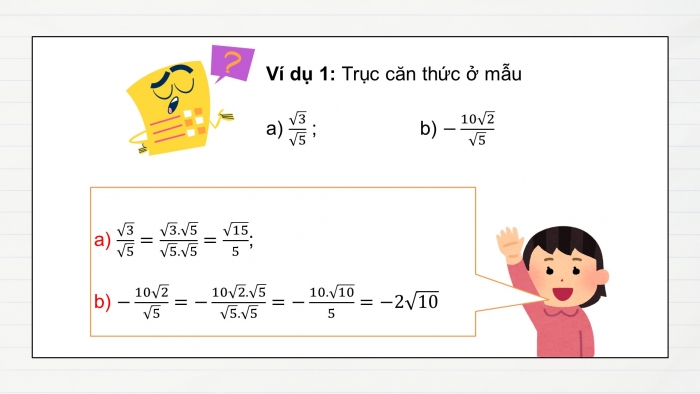 Giáo án PPT dạy thêm Toán 9 Chân trời bài 4: Biến đổi đơn giản biểu thức chứa căn thức bậc hai