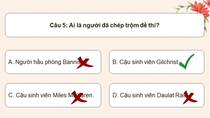 Giáo án PPT dạy thêm Ngữ văn 9 Kết nối bài 6: Ba chàng sinh viên (A-thơ Cô-nan Đoi-lơ)