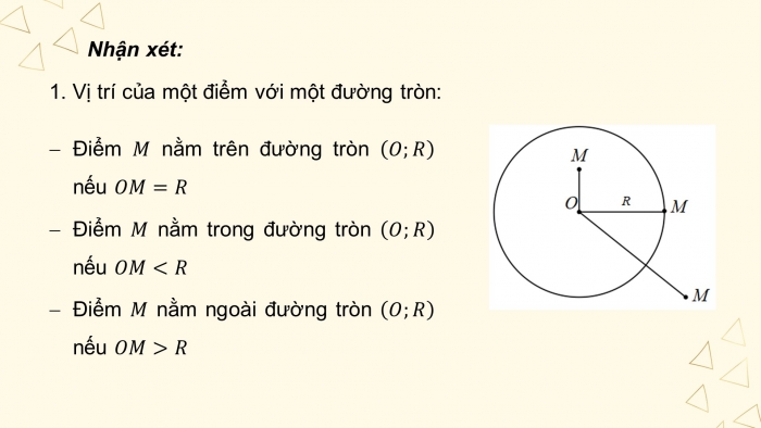 Giáo án PPT dạy thêm Toán 9 Kết nối bài 13: Mở đầu về đường tròn