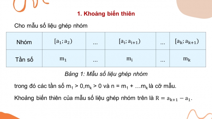 Giáo án PPT dạy thêm Toán 12 kết nối Bài 9: Khoảng biến thiên và khoảng tứ phân vị