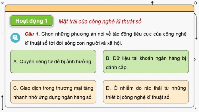 Giáo án điện tử Tin học 9 kết nối Bài 4: Một số vấn đề pháp lí về sử dụng dịch vụ Internet