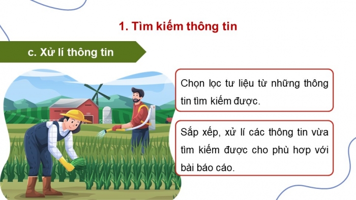 Giáo án điện tử Địa lí 9 chân trời Bài 5: Thực hành Viết báo cáo về một số mô hình sản xuất nông nghiệp có hiệu quả