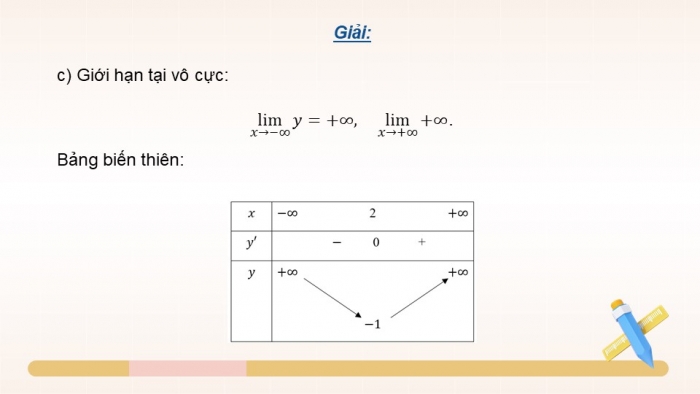 Giáo án điện tử Toán 12 kết nối Bài 4: Khảo sát sự biến thiên và vẽ đồ thị của hàm số