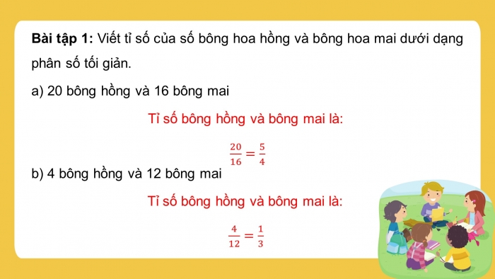 Giáo án PPT dạy thêm Toán 5 Cánh diều bài 6: Giới thiệu về tỉ số