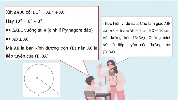 Giáo án PPT dạy thêm Toán 9 Cánh diều Bài 3: Tiếp tuyến của đường tròn