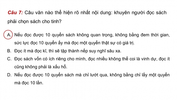 Giáo án PPT dạy thêm Ngữ văn 9 Cánh diều bài 5: Bàn về đọc sách (Chu Quang Tiềm)