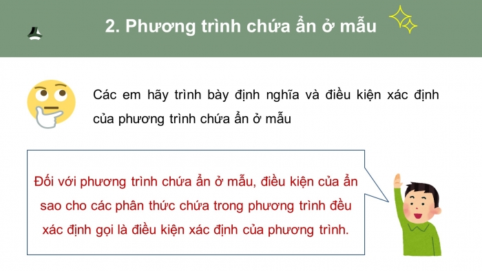 Giáo án PPT dạy thêm Toán 9 Chân trời bài 1: Phương trình quy về phương trình bậc nhất một ẩn