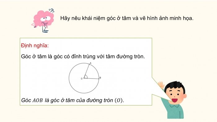 Giáo án PPT dạy thêm Toán 9 Chân trời bài 3: Góc ở tâm, góc nội tiếp