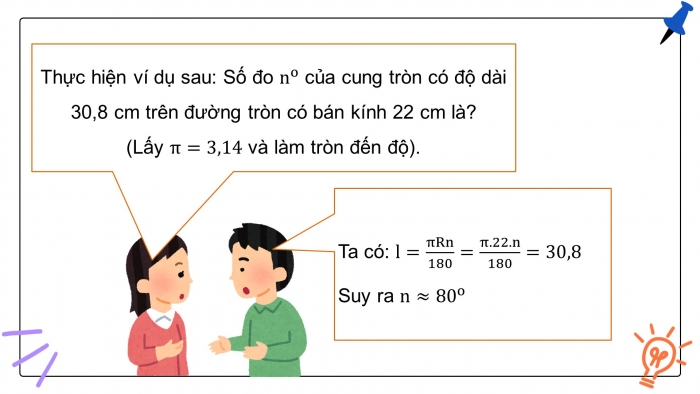 Giáo án PPT dạy thêm Toán 9 Chân trời bài 4: Hình quạt tròn và hình vành khuyên