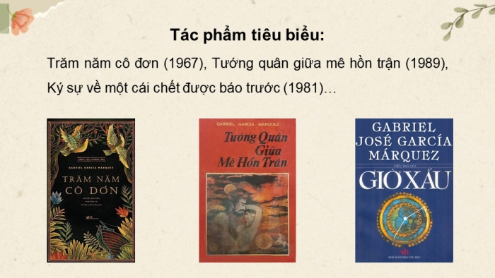 Giáo án PPT dạy thêm Ngữ văn 9 Kết nối bài 8: Đấu tranh cho một thế giới hòa bình (trích, Ga-bri-en Gác-xi-a Mác-két)