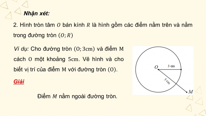 Giáo án PPT dạy thêm Toán 9 Kết nối bài 13: Mở đầu về đường tròn